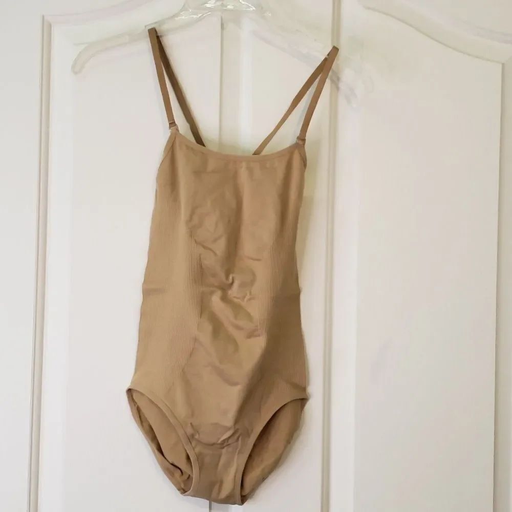 Natalie Dancewear Bodysuit with Adjustable Straps